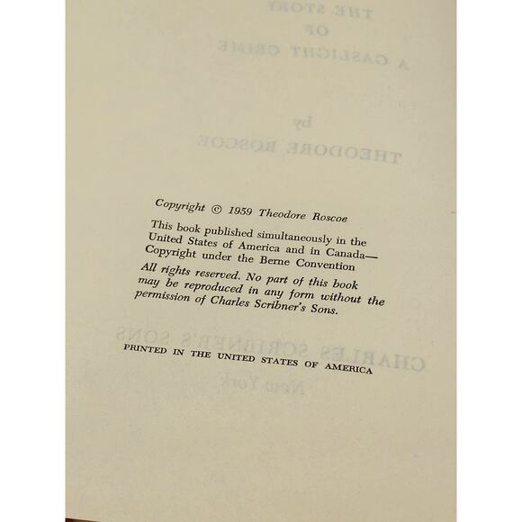 Only In New England By Theodore Roscoe The Story Of A Gaslight Crime 1959 - Picture 11 of 14